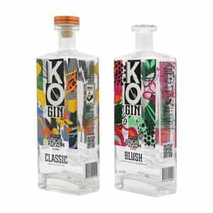 50ml 250ml 375ml 500ml 700ml 750ml Black Glass Vodka Whisky Tequila Brandy Spirit Liquor Bottle